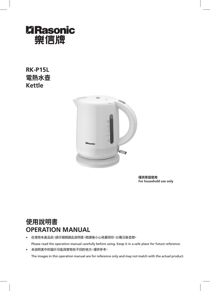 Rasonic RK-P15L Operation manual