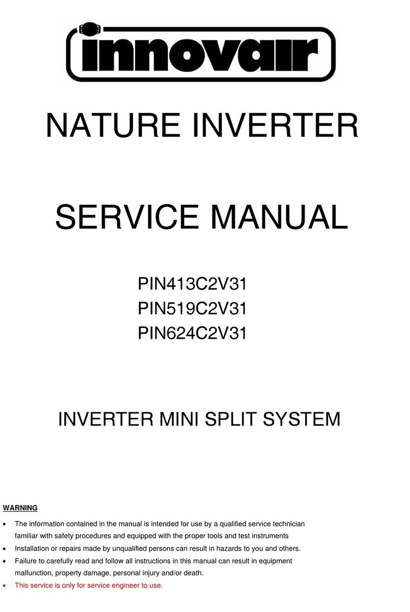 innovair PIN413C2V31 User manual