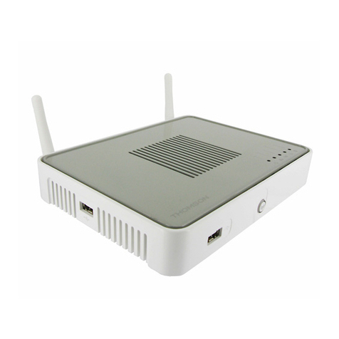 THOMSON TG587n v2 Setup and user guide