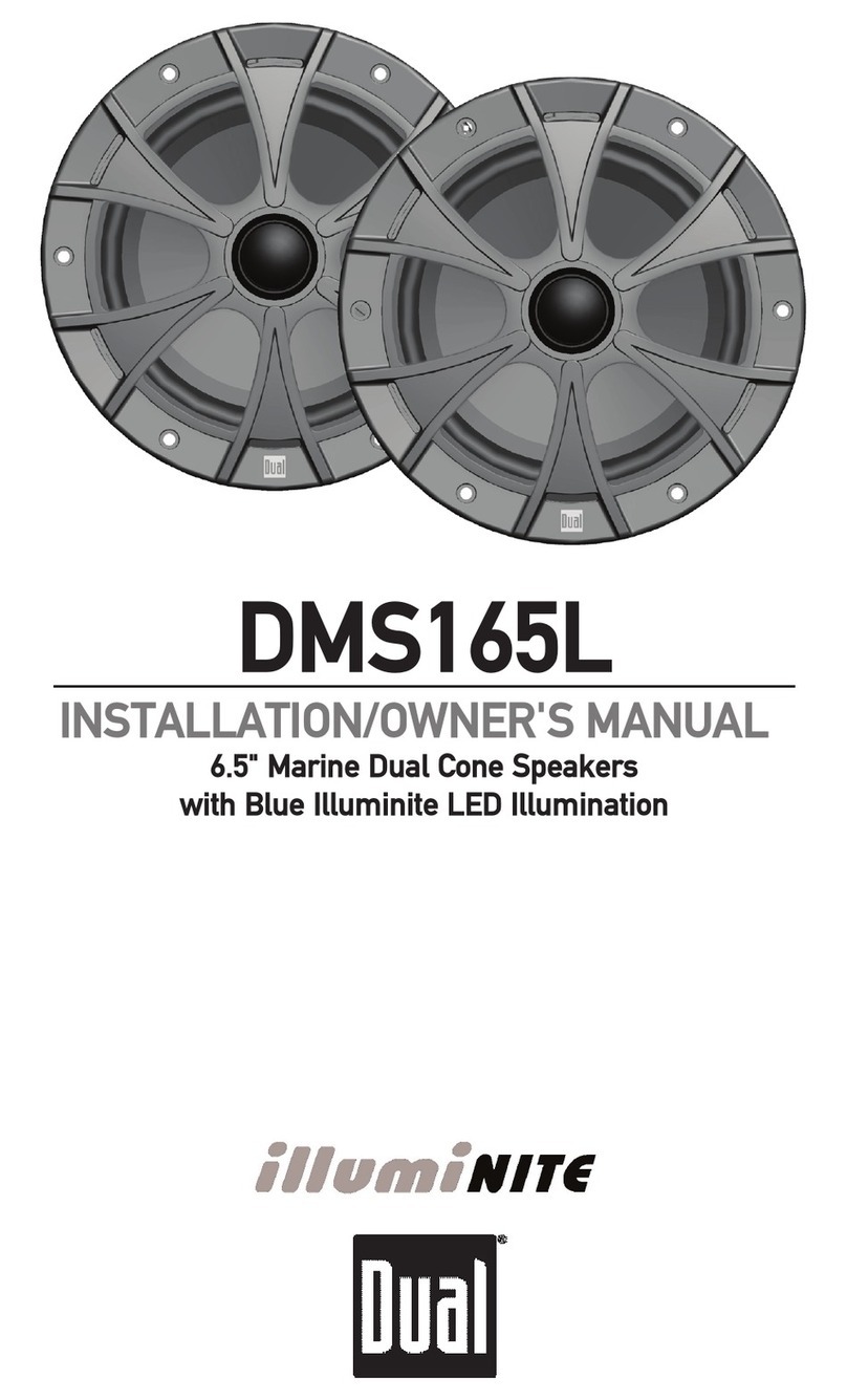 Dual illumiNITE DMS165L Operating instructions