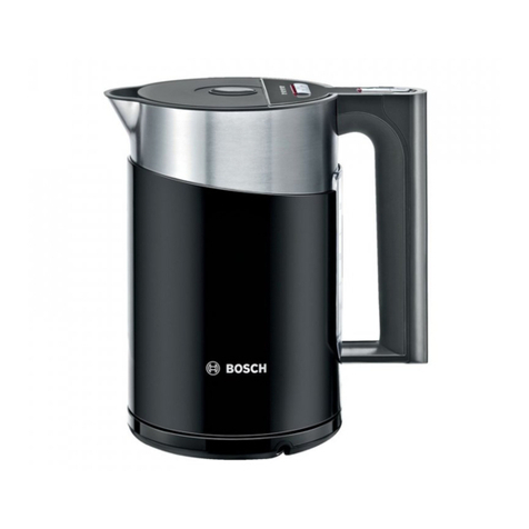 Bosch TWK861 Series instruction manual