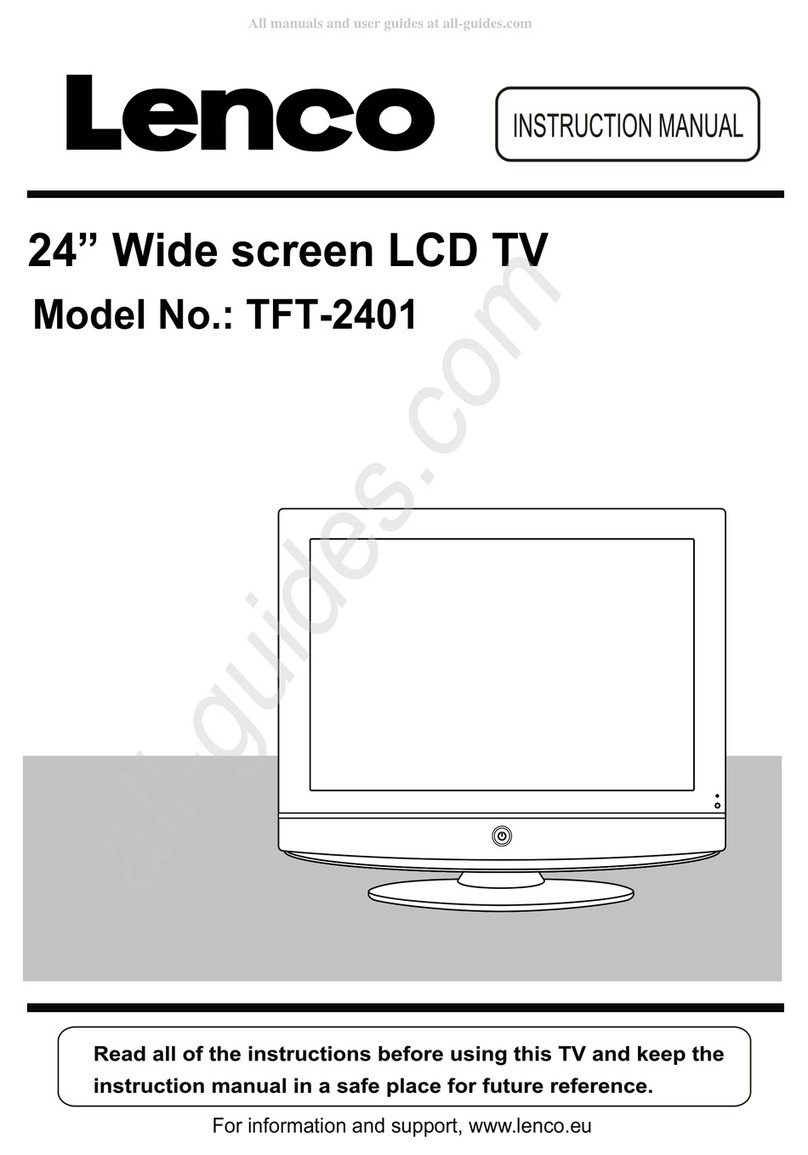 LENCO TFT-2401 User manual