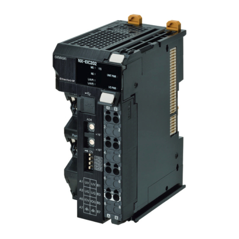 Omron NXEIP202 User manual