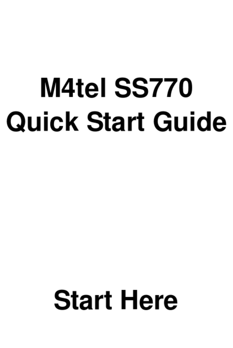 M4TEL SS770 User manual