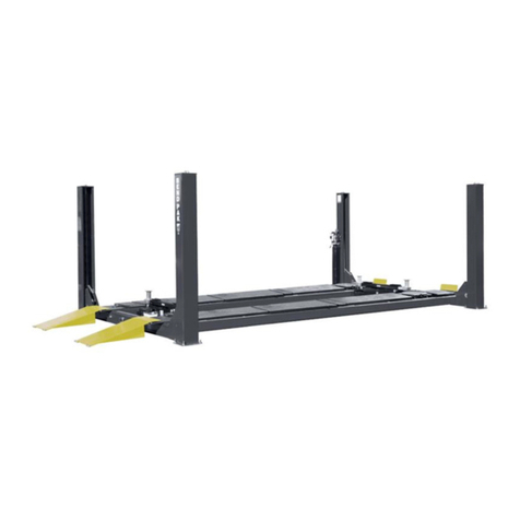 Bend-Pak HDS-18EA User manual