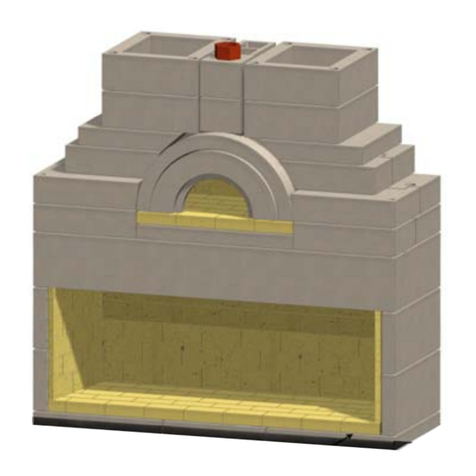 StoneAge Caminetto SA-CGO75 Assembly, installation and operation instructions