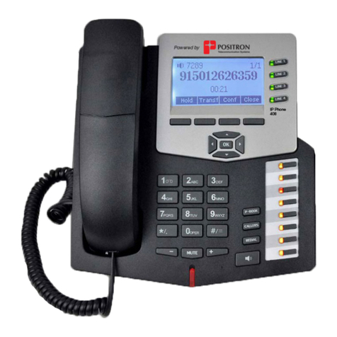Positron IP408 user manual