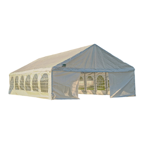 ShadeTree 20'x40' Heavy-Duty, Fire-Resistant Event Tent... manual
