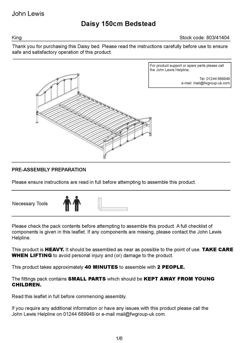 John Lewis Daisy 803/41404 User manual
