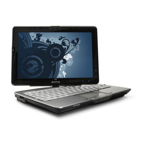 HP Pavilion tx2000es Manual