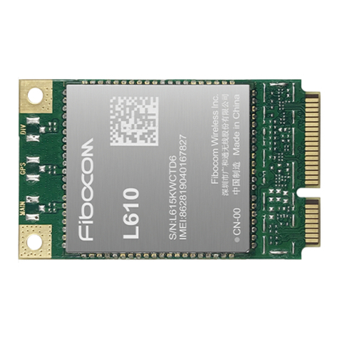 Fibocom L610 MiniPCIe Series Hardware guide