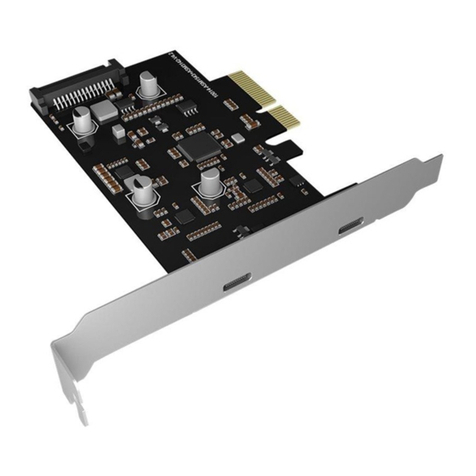 Icy Box IB-PCI1902-C31 User manual Icy Box IB-PCI1902-C31 User manual