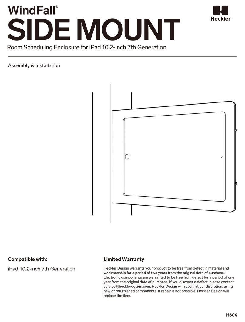 Heckler Design WindFall H604 Assembly & installation Heckler Design WindFall H604 Assembly & installation