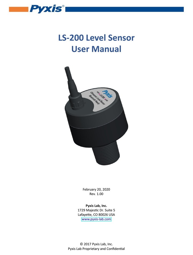 Pyxis LS-202 user manual Pyxis LS-202 user manual