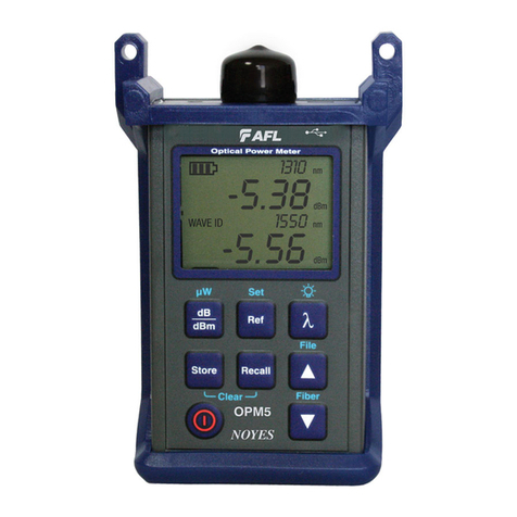 Noyes AFL OPM5-2D User manual