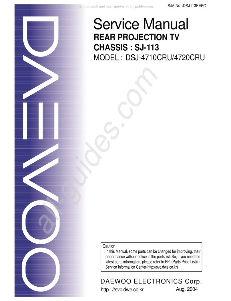 DAEWOO ELECTRONICS DSJ-4710CRU User manual
