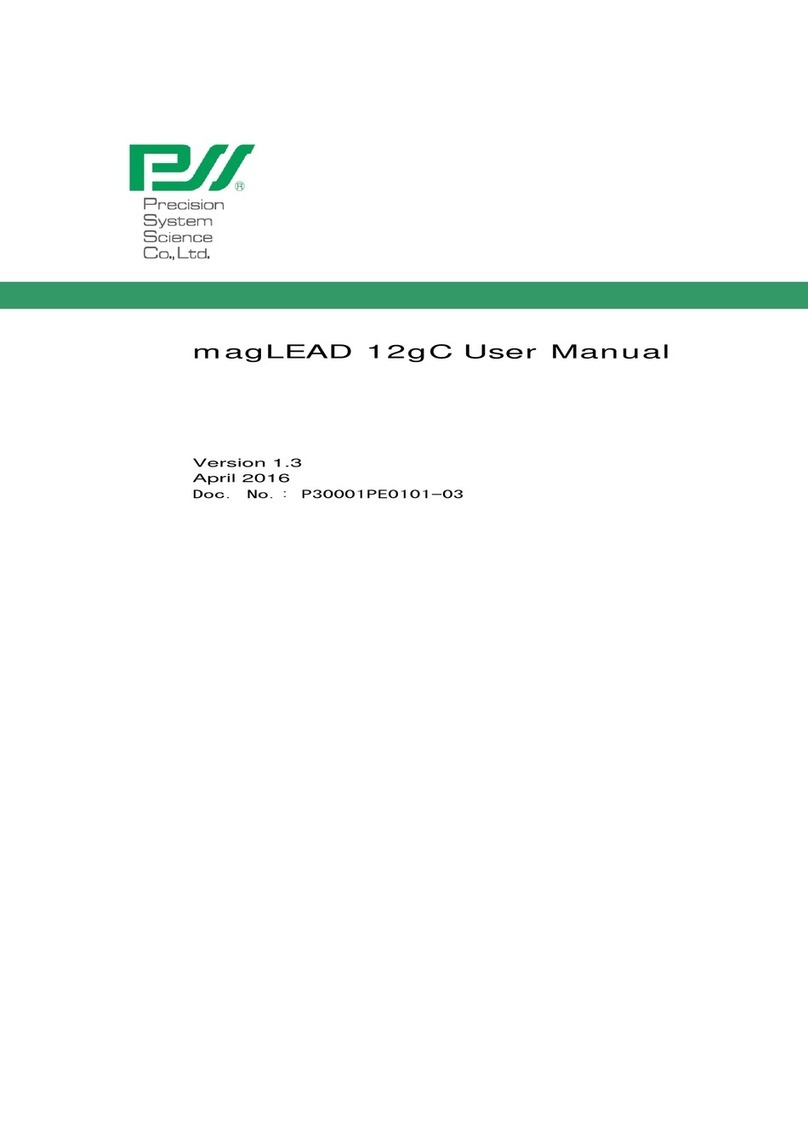 PSS magLEAD 12gC user manual PSS magLEAD 12gC user manual