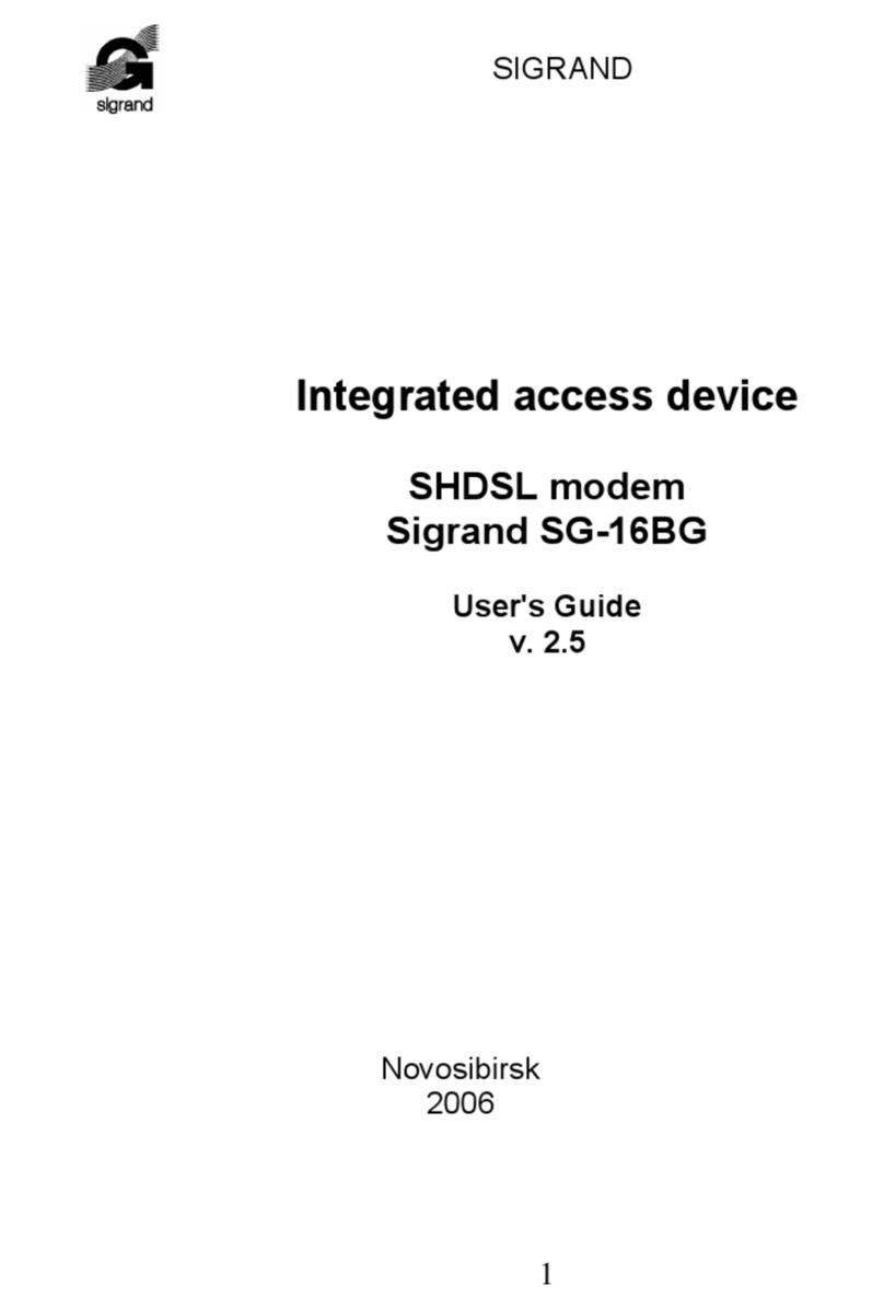 Sigrand SG-16BG user guide