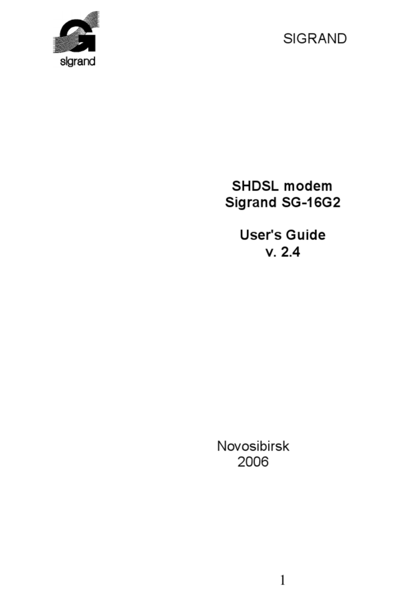 Sigrand SG-16G2 user guide