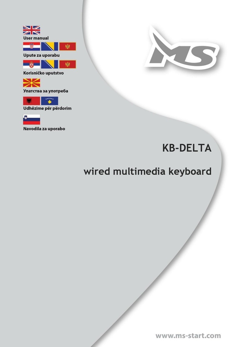 MS KB-DELTA User manual