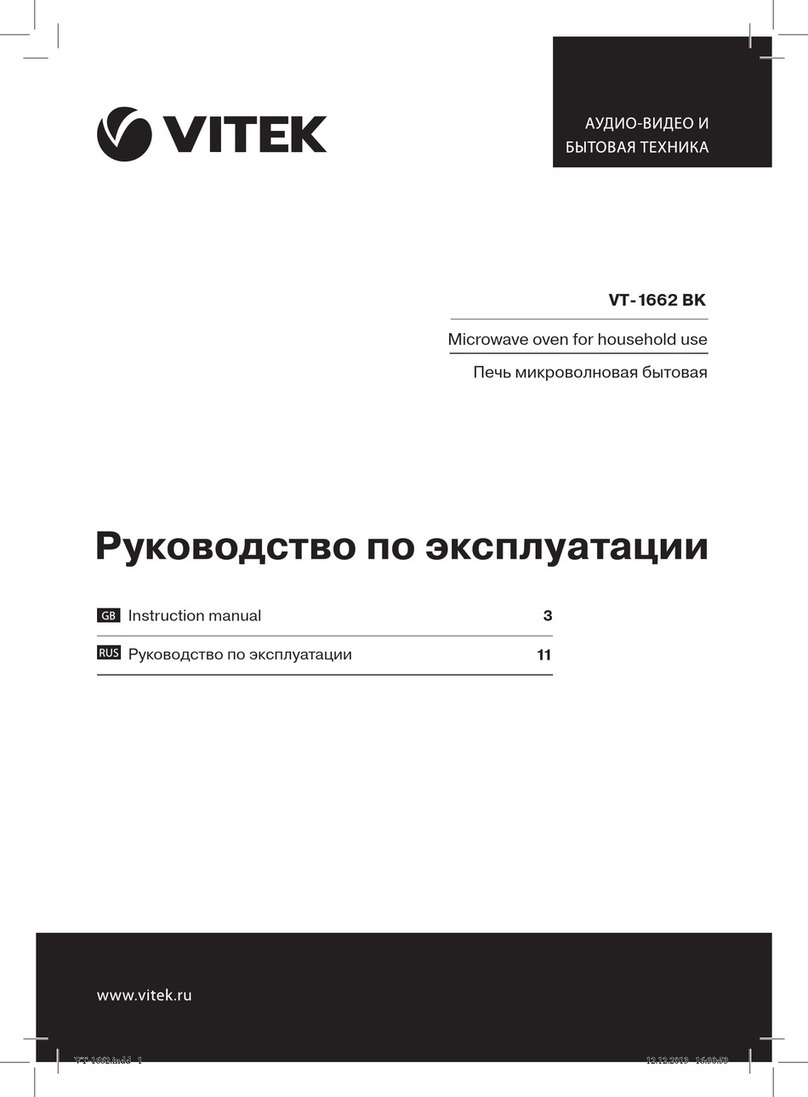 Vitek VT-1662 BK User manual