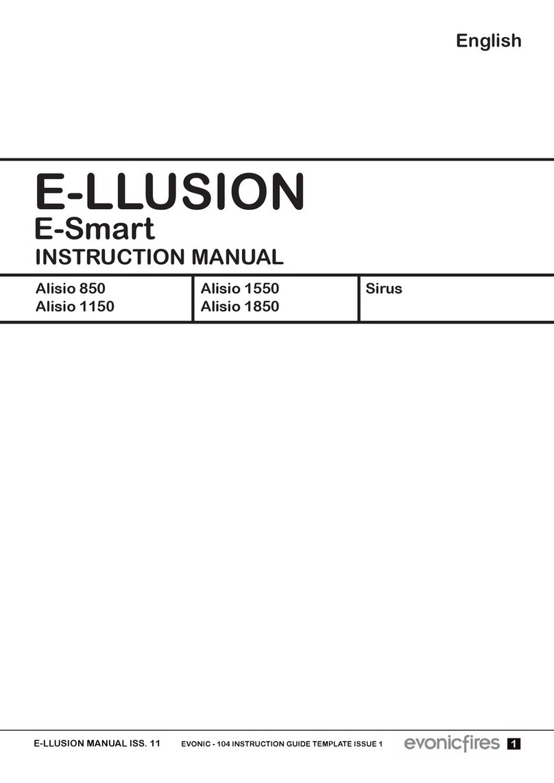 Evonicfires Alisio 850 instruction manual