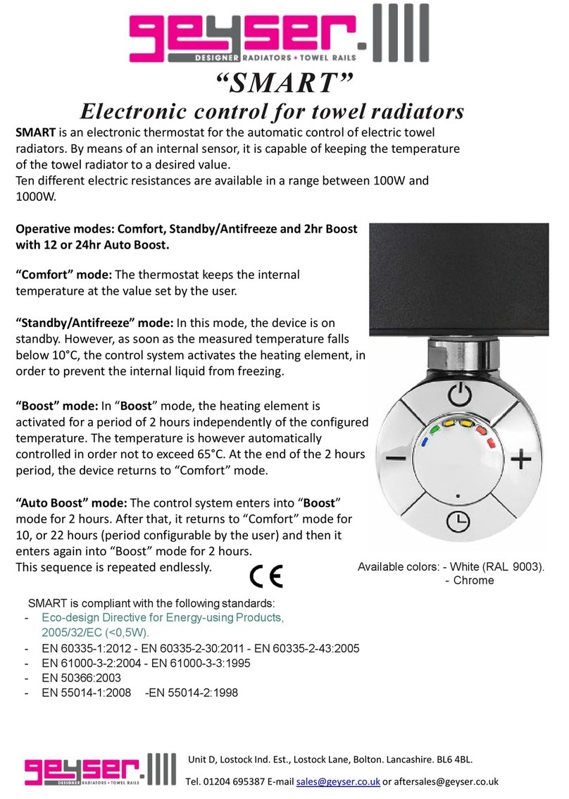 Geyser SMART quick start guide