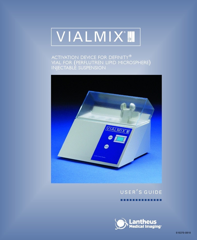 Lantheus Medical Imaging VIALMIX user guide