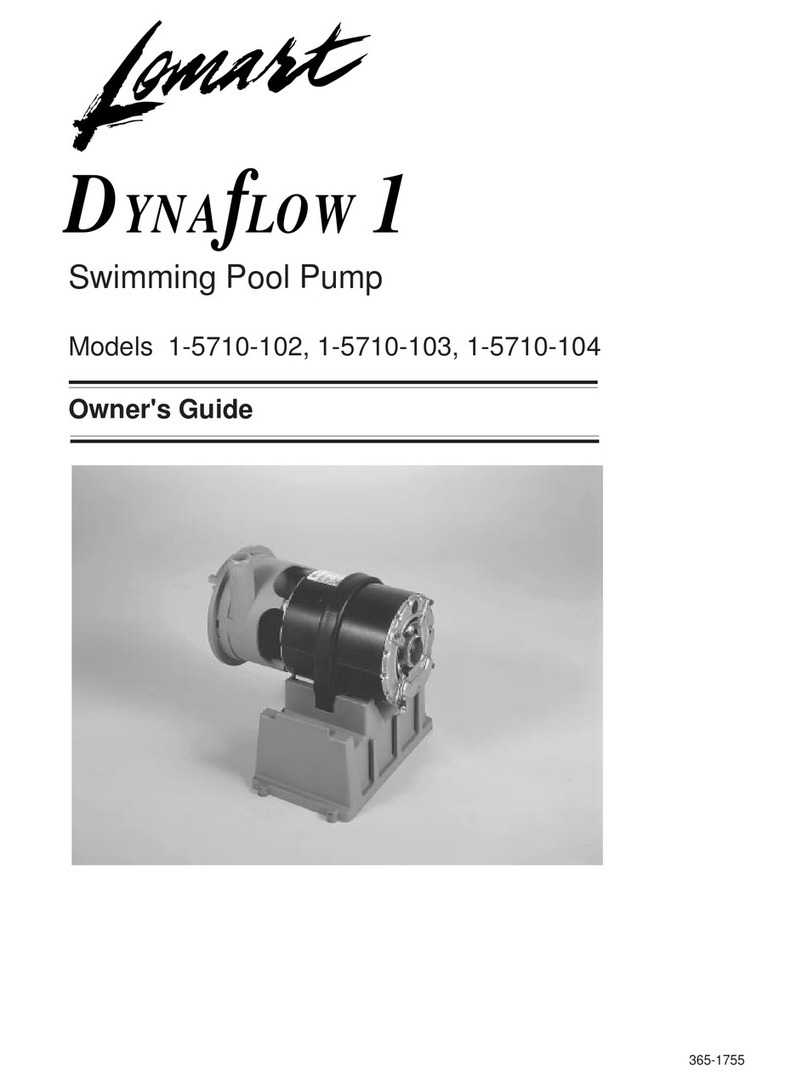 Lomart DYNAfLOW 1 owner's guide