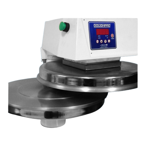 Doughpro DP2350MBZ Operator's manual