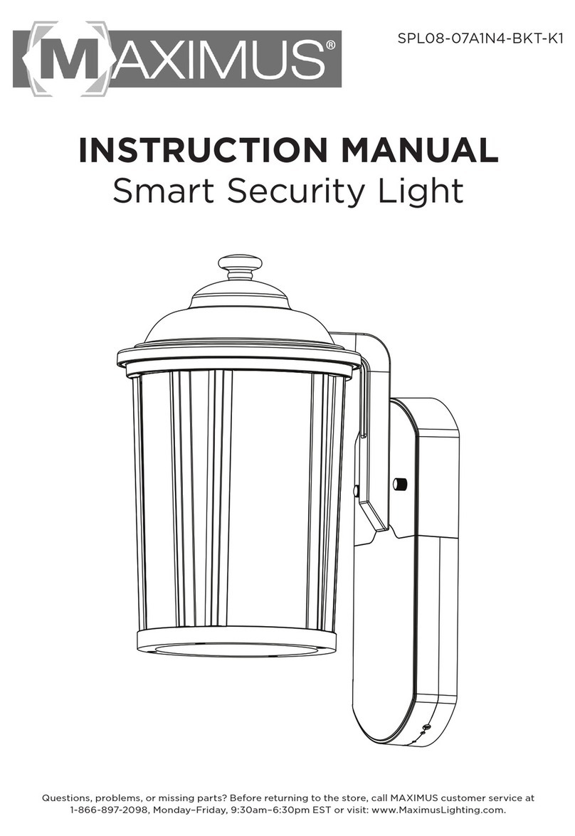 Maximus SPL08-07A1N4-BKT-K1 instruction manual