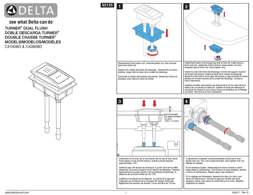 Delta TURNER C41908D User manual