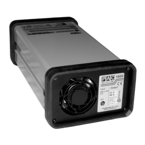 Powerfinn PAC 1600 Installation and user manual