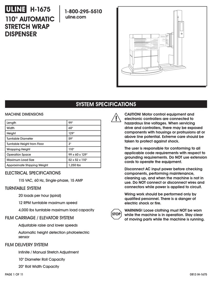 U-Line H-1675 User manual