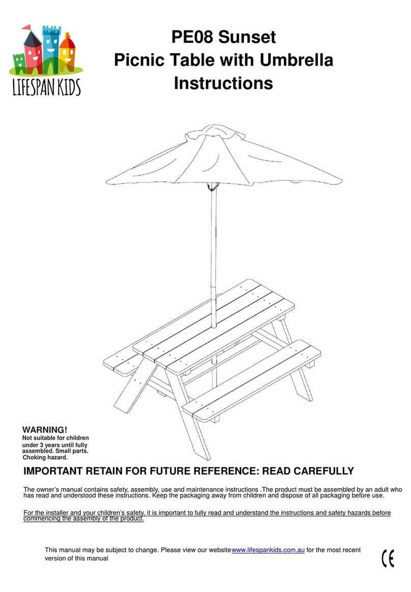 LifeSpan Kids PE08 instructions