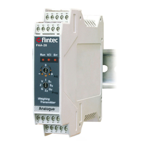 Flintec FAA-28 User manual