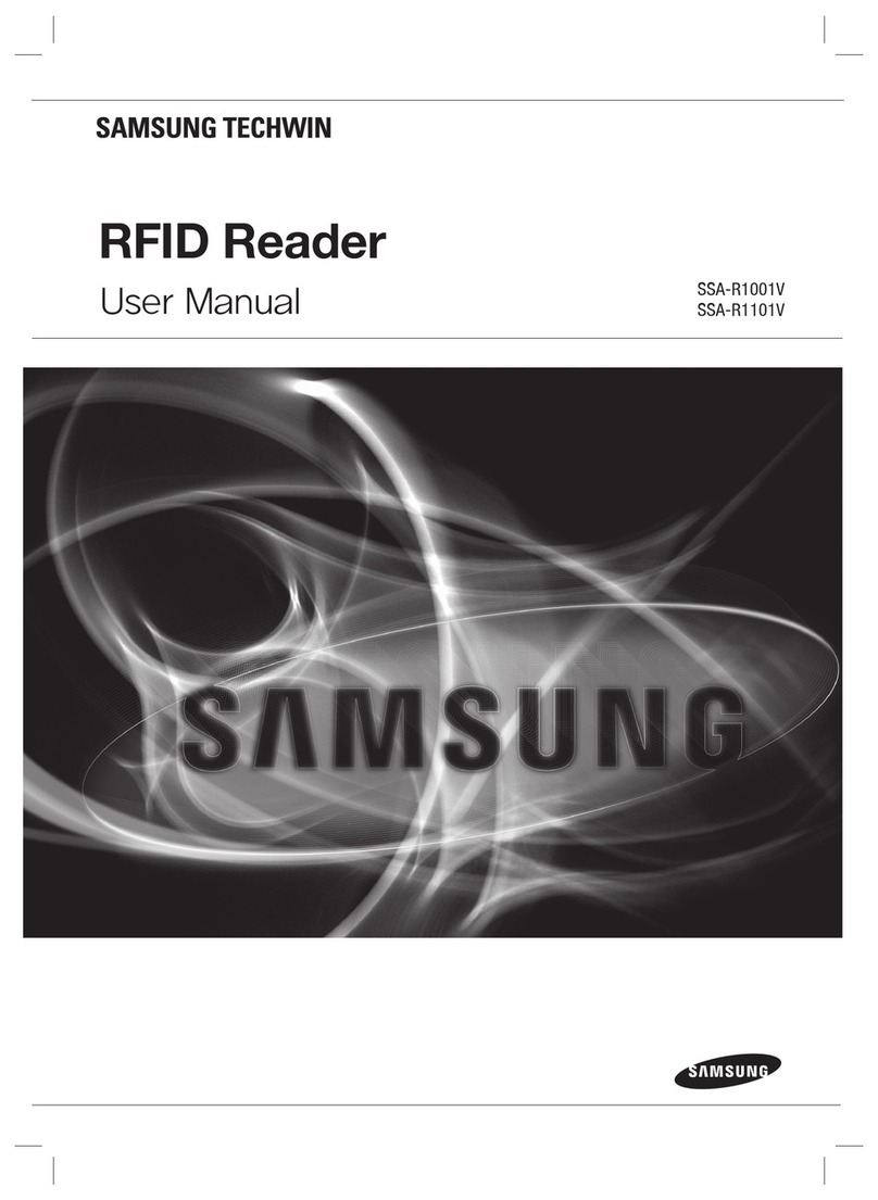 Samsung Techwin SSA-R1001V User manual