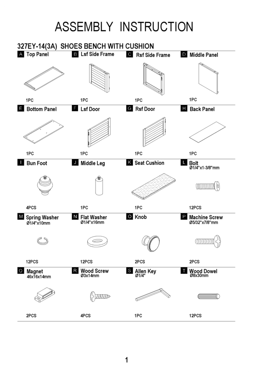 INSPIRE Q 327EY-14(3A) Assembly instruction