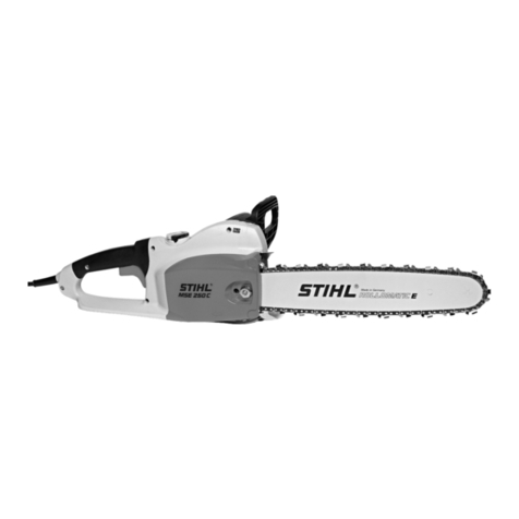 Stihl MSE 250 C User manual