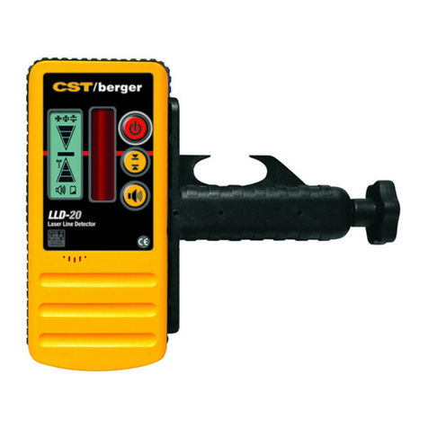 CST/BERGER LASERMARK LLD20 User manual