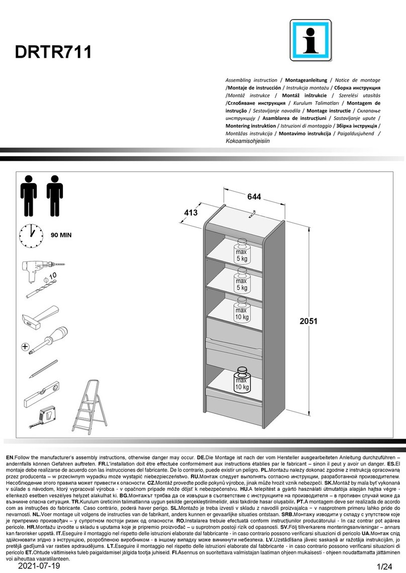 Otto DRTR711 Assembling Instruction