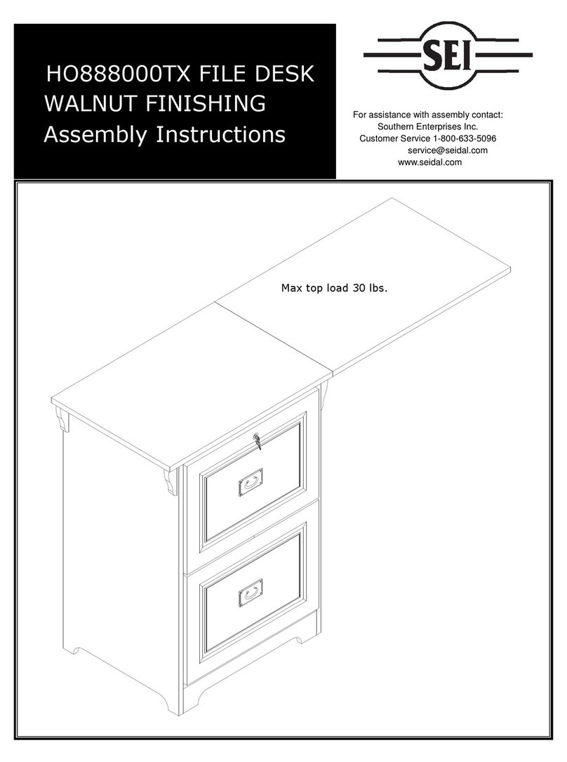 SEI HO888000TX Assembly instructions