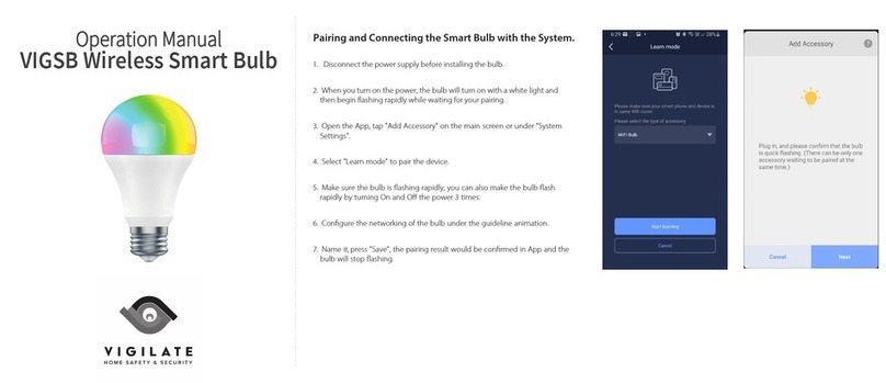 Vigilate VIGSB Operation manual