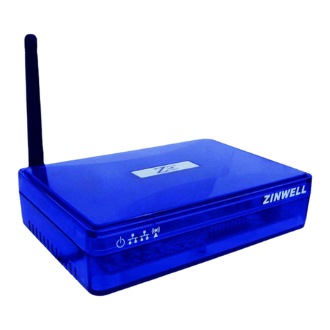 Zinwell ZWA-G220 user manual