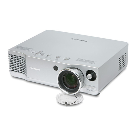 Panasonic PT-AE900U User manual