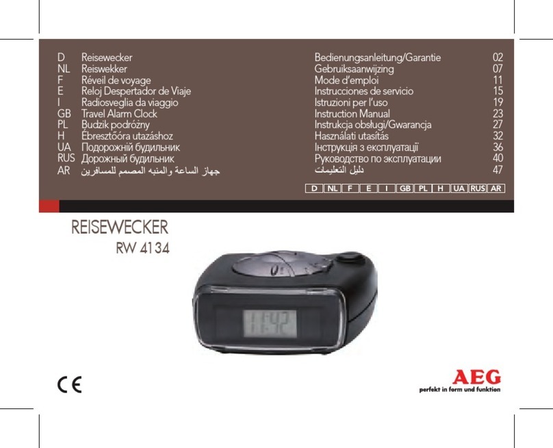 AEG RW 4134 User manual