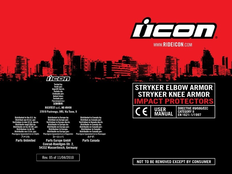 ICON STRYKER user manual