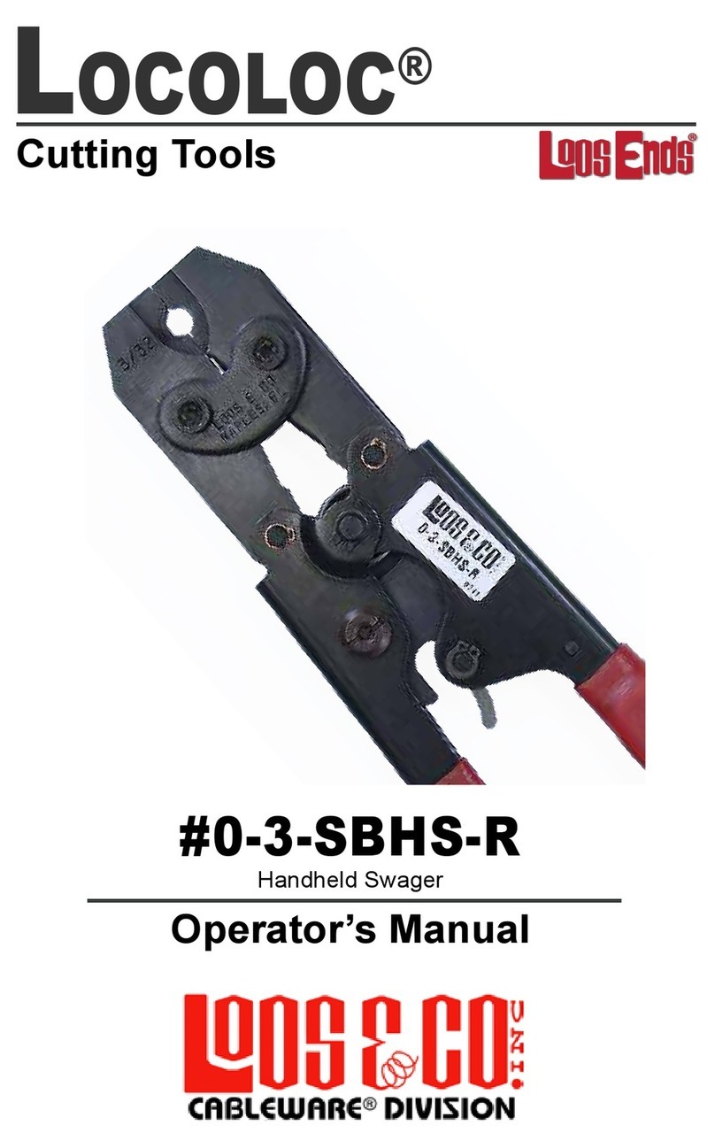 Loos & Co LocoLoc 0-3-SBHS-R Operator's manual