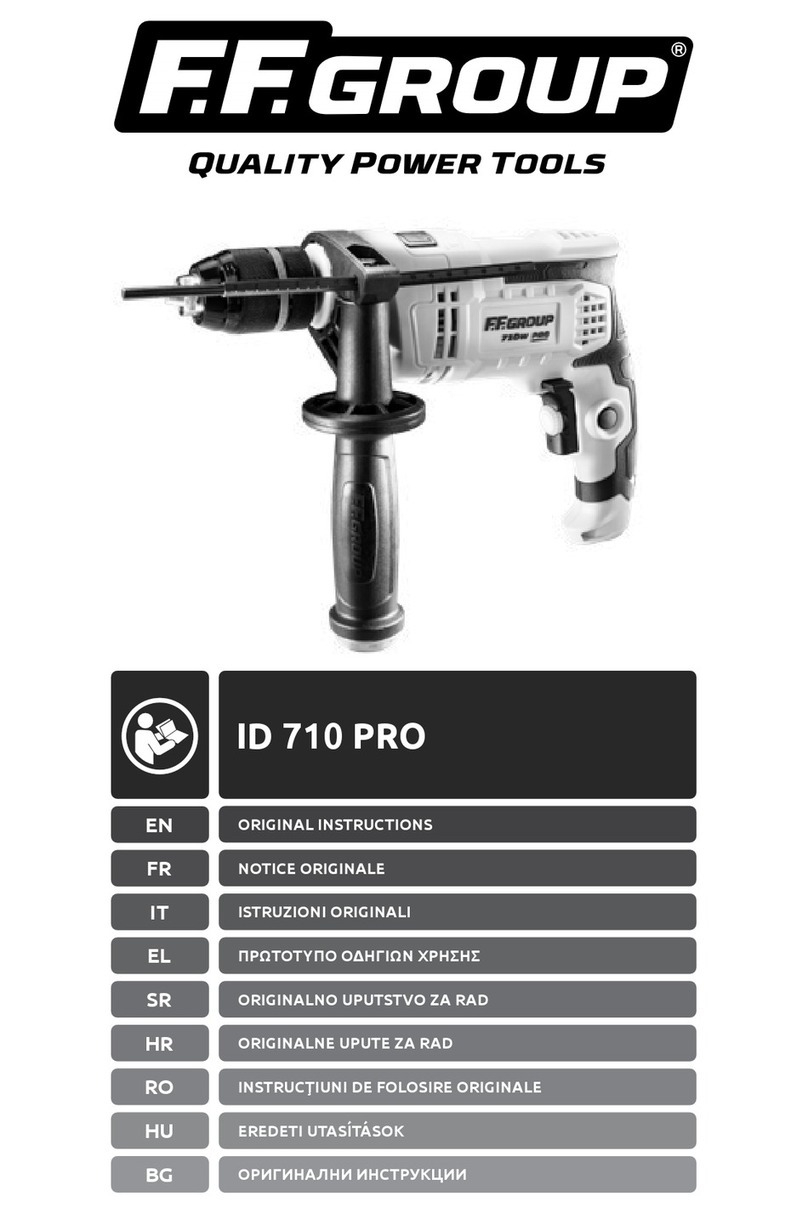 F.F. Group ID 710 PRO Original instructions