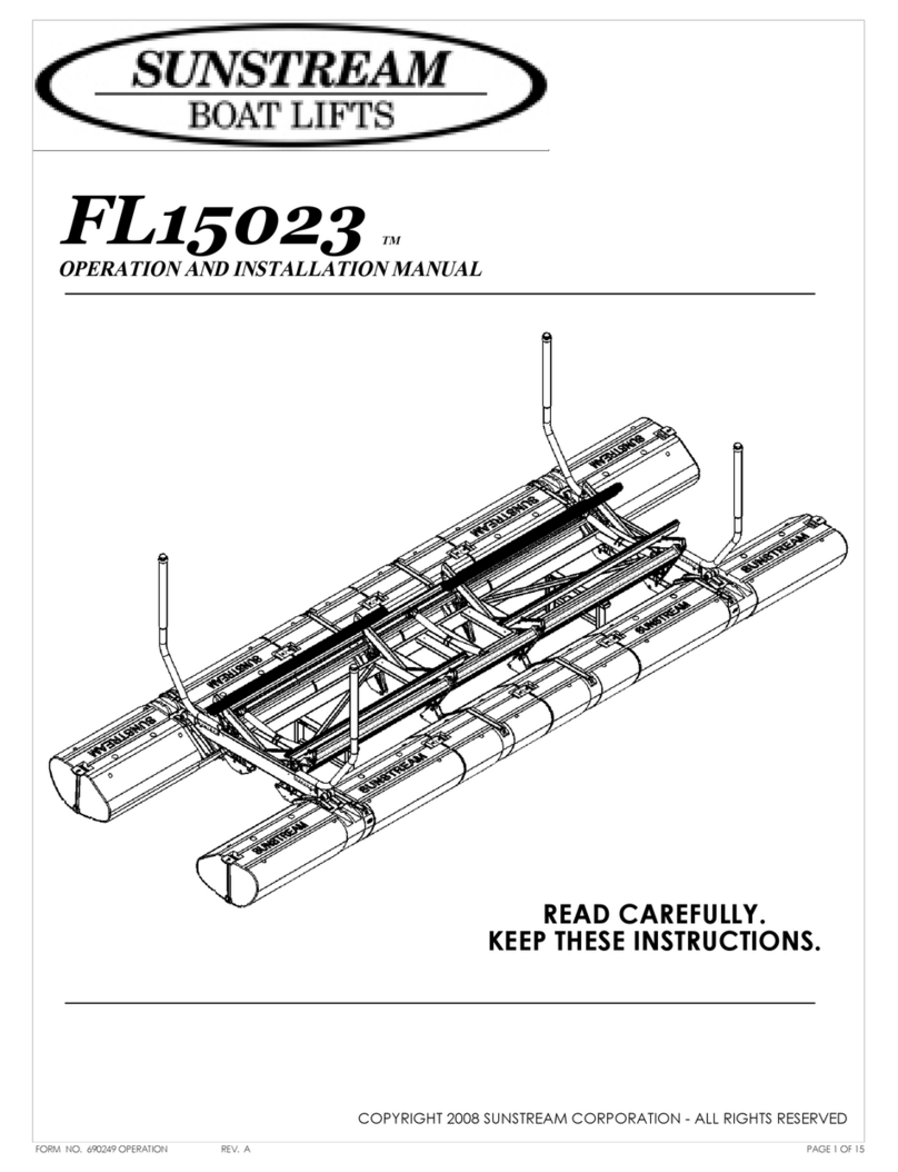 Sunstream FL15023 Operation and installation manual Sunstream FL15023 Operation and installation manual